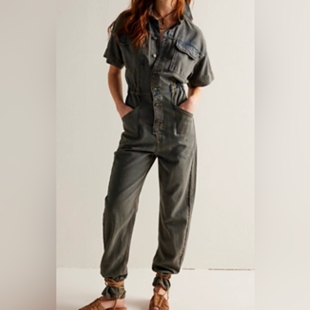 NWT Free People Marci Coverall XS
